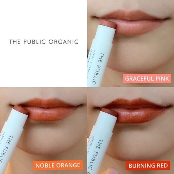 The Public Organic ESSENTIAL OIL LIP STICK 有色潤唇膏 6