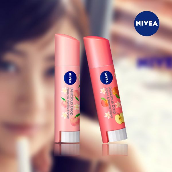 NIVEA - delicious drop 果香潤唇膏 1