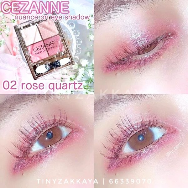 Cezanne Nuance on eyeshadow 4色眼影 (2色) 7