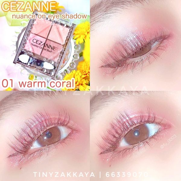 Cezanne Nuance on eyeshadow 4色眼影 (2色) 9