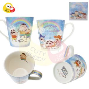 蠟筆小新 瓷杯 クレヨンしんちゃん 磁器製MUG ふわふわクレヨン