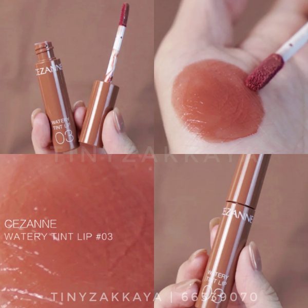 CEZANNE Watery Tint Lip 水漾唇彩 04 05 9