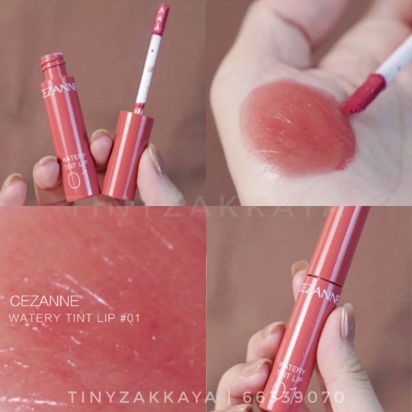 CEZANNE Watery Tint Lip 水漾唇彩 04 05 11