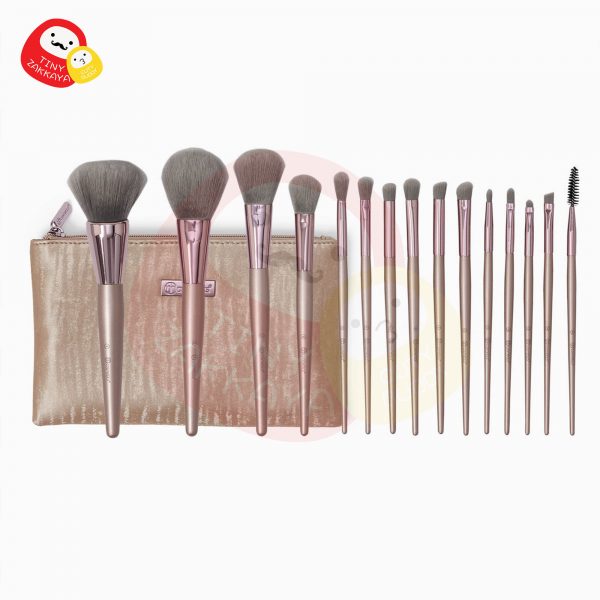 美國 BH COSMETICS Lavish Elegance 化妝掃套裝 15 Piece Brush Set with Bag