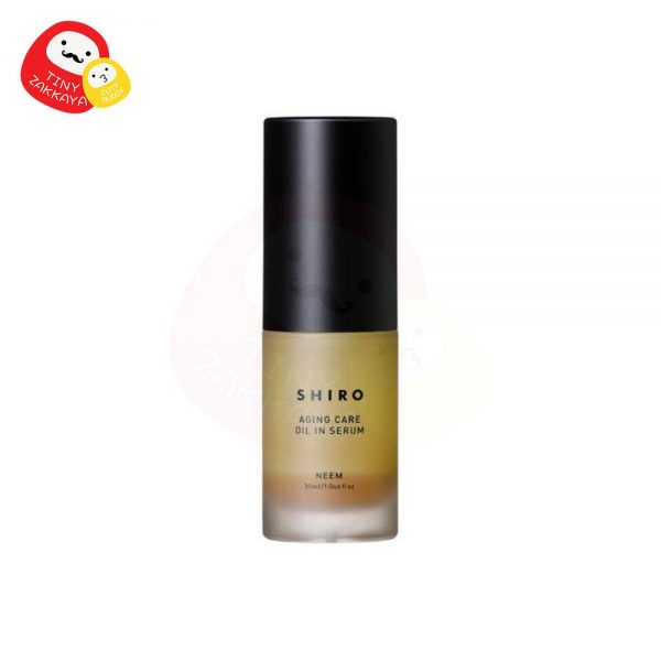 SHIRO Neem Oil Aging Care Oil in Serum 苦楝樹精華液 保濕緊致抗衰老 ニーム オイルインセラム 30mL 1