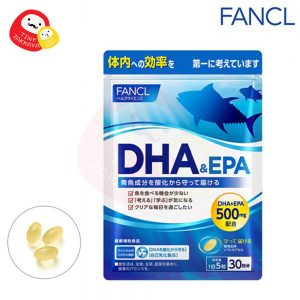 FANCL DHA＆EPA深海精致復合魚油膠囊 DHA＆EPA 補腦營養素