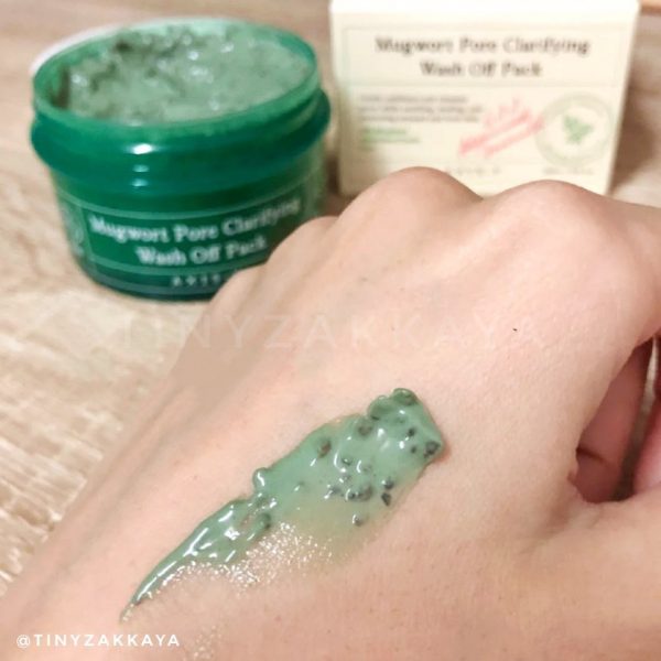 AXIS-Y - Mugwort Pore Clarifying Wash Off Pack 艾草塗抹式清潔面膜 3