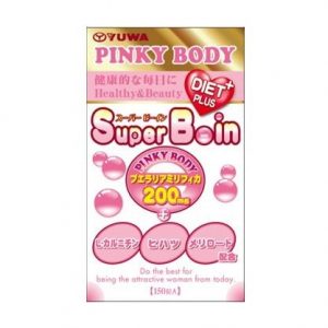 YUWA 再春館 PINKY BODY Super Boin Diet Plus 減肥瘦身左旋肉鹼野葛根豐胸丸升級版  ユーワ スーパービーイン ダイエットプラス 150粒